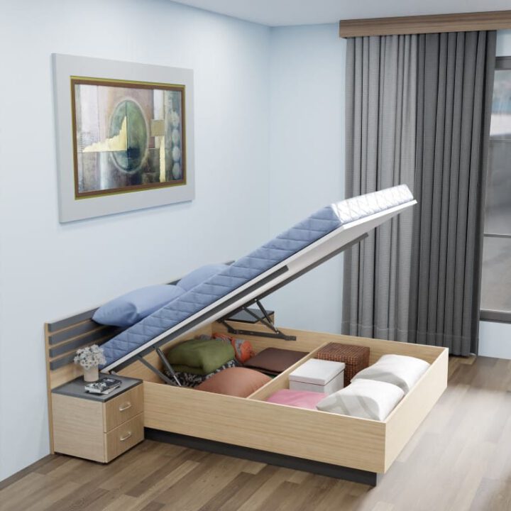 Pro Lift Bed Rendered Image 1A