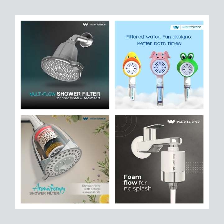 Home 56 WaterScience Showers and Tap Filters