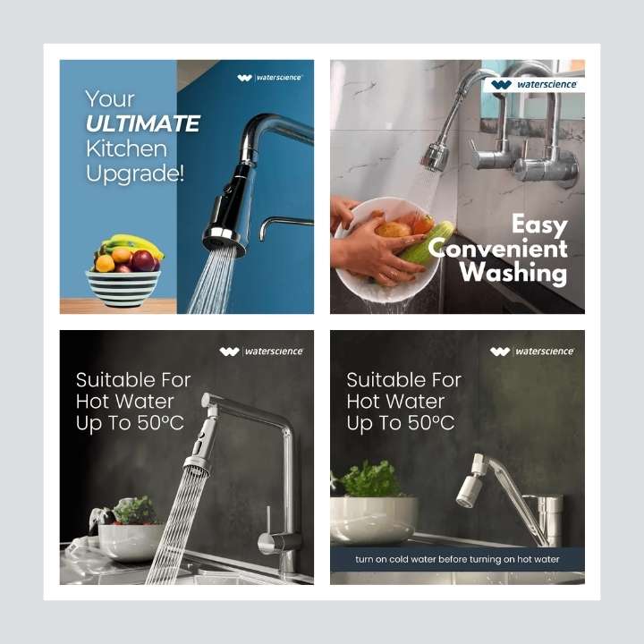 Home 57 WaterScience Tap Extenders