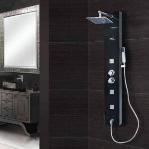 jaquar shower panel blak