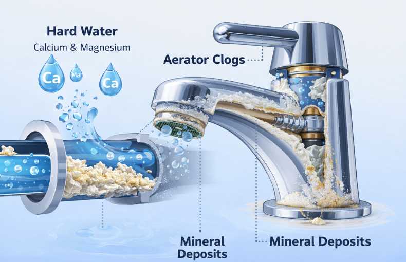 hard water tap effects 1