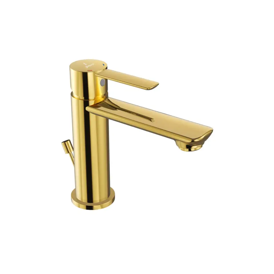 Jaquar Fusion Prime Single Lever Basin Mixer with Popup Waste | FUP-GBP-29051BPM 5 jaquar-fusion-prime-single-lever-basin-mixer-popup-waste-bright-gold-pwd