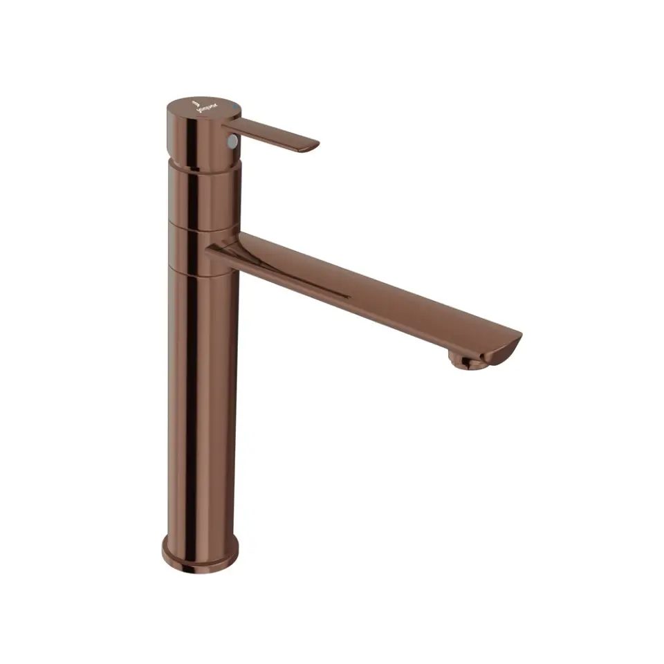 Jaquar Fusion Prime Single Lever Sink Mixer | FUP-GBP-29009BPM 1 jaquar-fusion-prime-single-lever-sink-mixer-blush-gold